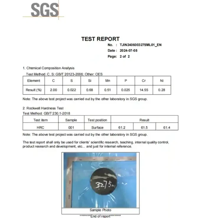 Company qualification certification